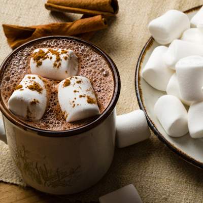 Making Hot chocolate together